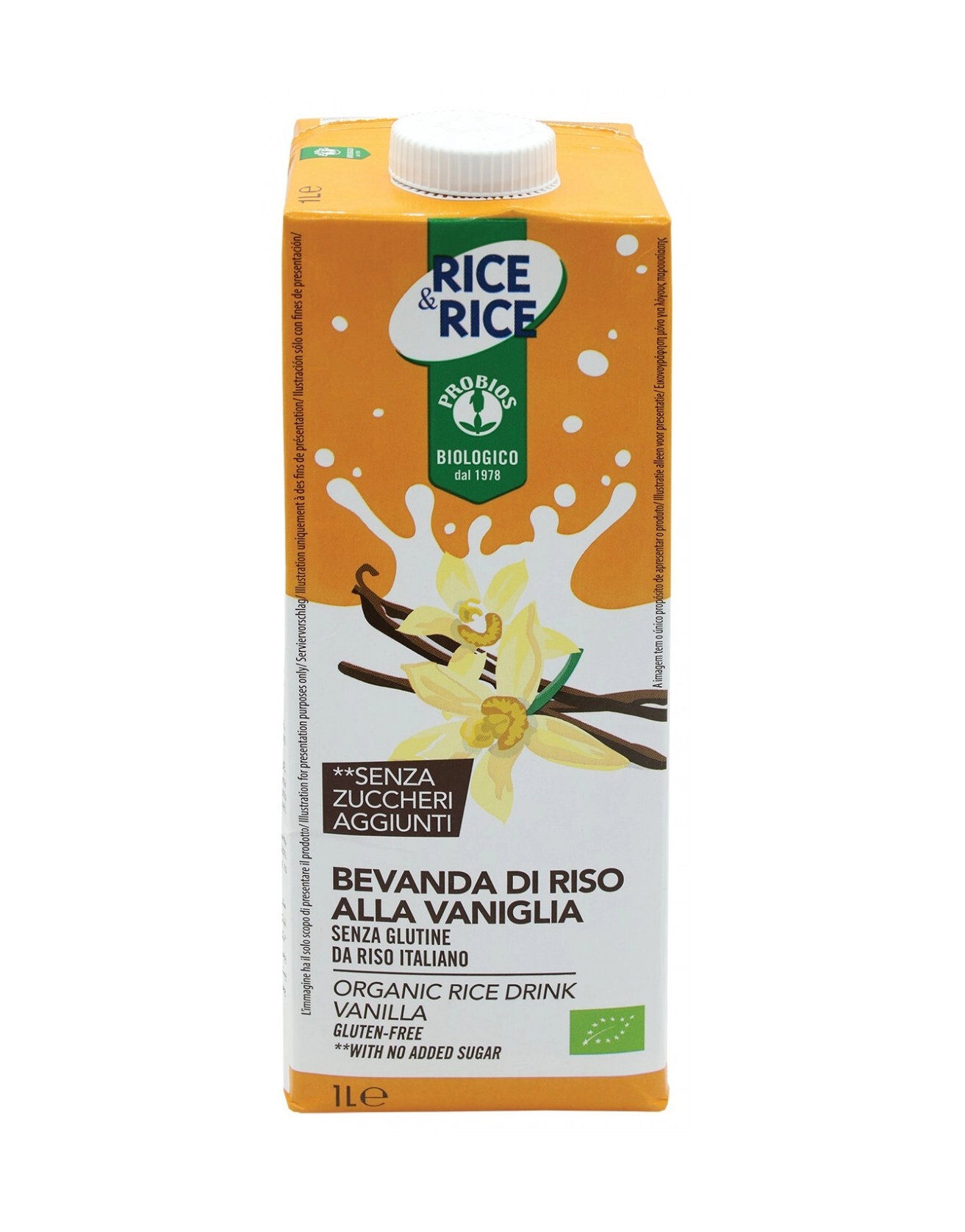 PROBIOS Rice & Rice - Drink Bevanda Di Riso Alla Vaniglia 1000ml