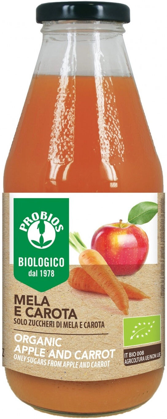 PROBIOS Bio Organic - Succo Di Mela E Carota 500ml