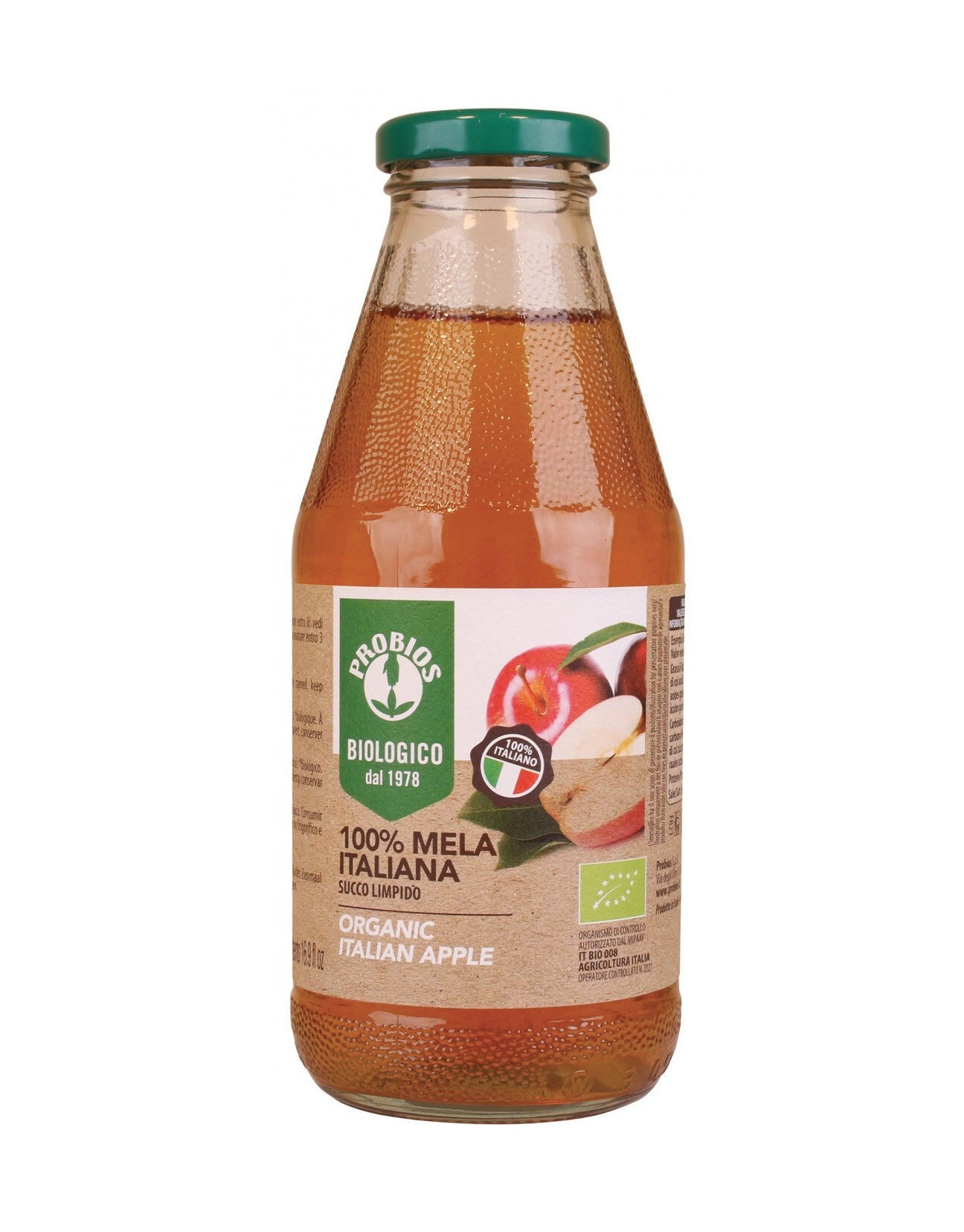 PROBIOS Bio Organic - Succo Di Mela Limpido 500ml