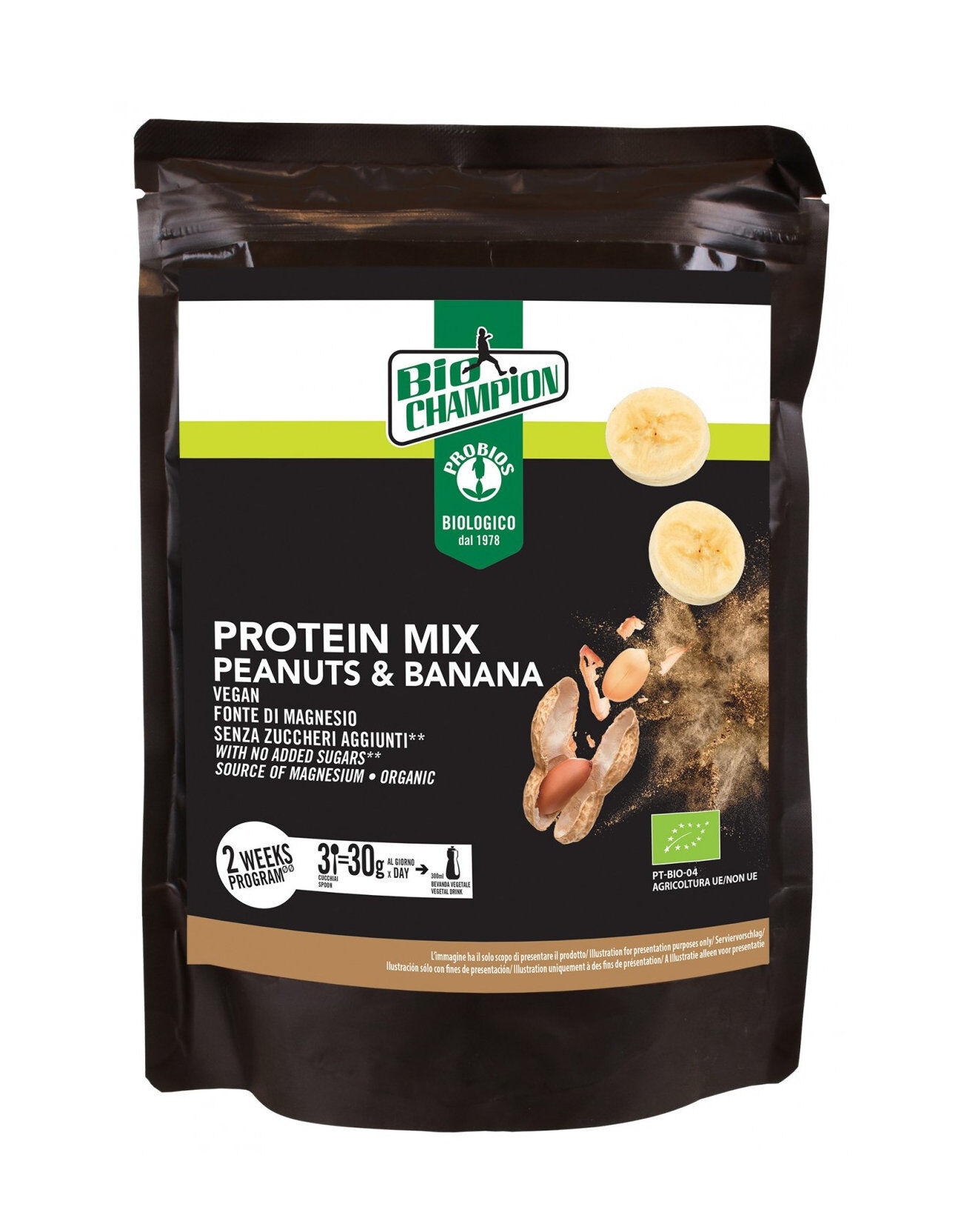 PROBIOS Protein Mix Peanuts & Banana 420 Grammi