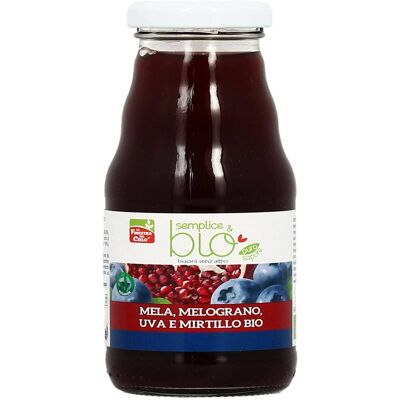 LA FINESTRA SUL CIELO Semplice & Bio - Mela Melograno Uva E Mirtillo Bio 200ml LA FINESTRA SUL CIELO Semplice & Bio - Mela Melograno Uva E Mirtillo Bio 200ml