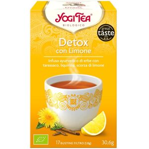 Yogi Tea - Detox Con Limone 17 Bustine Da 1,8 Grammi