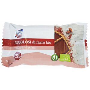 LA FINESTRA SUL CIELO Bisgolosi Di Farro Bio 1 Snack Da 28 Grammi