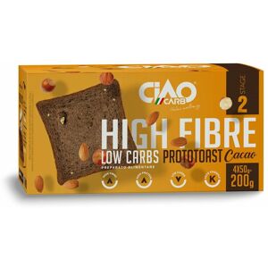 CIAOCARB Prototoast - Stage 2 4 Confezioni Da 50 Grammi Cacao