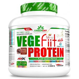 AMIX Green Day - Vegefiit Protein 2000 Grammi Doppio Cioccolato Olandese