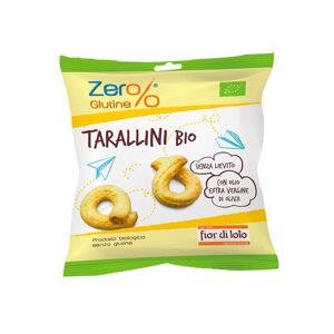 FIOR DI LOTO Zero% Glutine - Tarallini Bio 30 Grammi