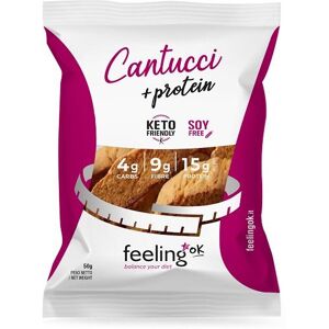 FEELINGOK Start 1 - Cantucci 1 Snack Da 50 Grammi Mandorla