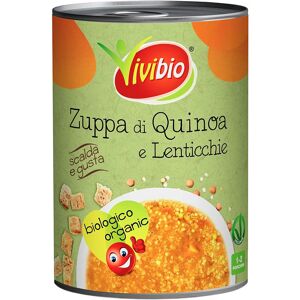 vivibio zuppa di quinoa e lenticchie 400 grammi