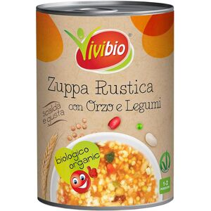 vivibio zuppa rustica con orzo e legumi 400 grammi