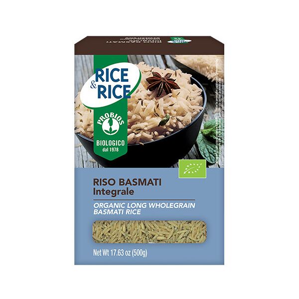 probios rice & rice - riso basmati integrale 500 grammi