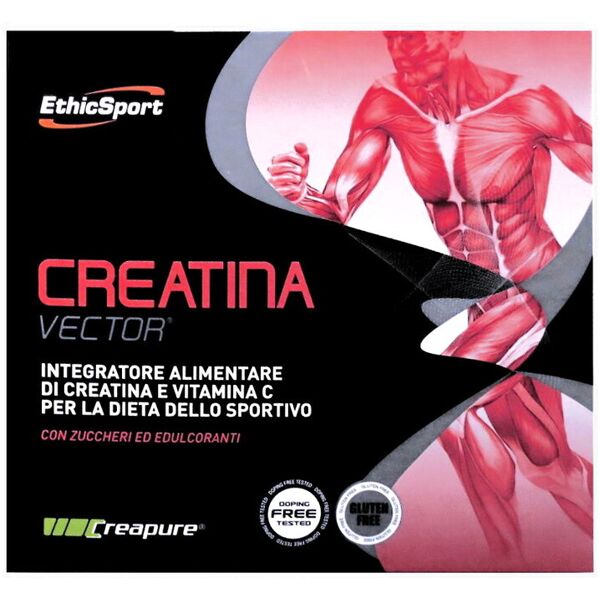 ethicsport creatina vector 20 buste da 8 grammi