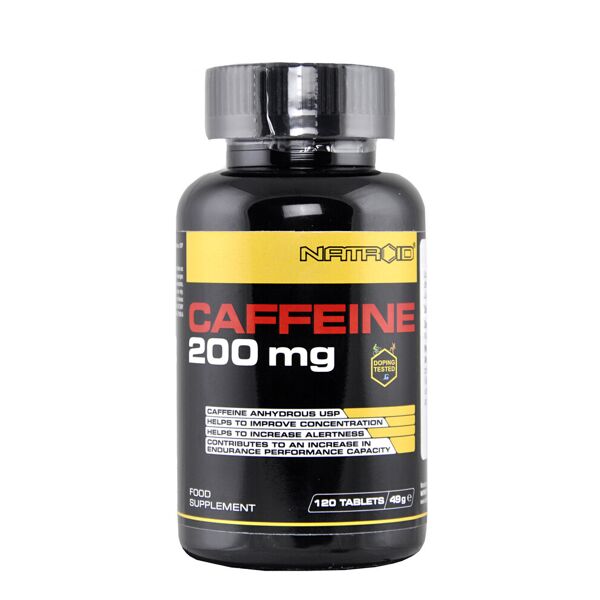 natroid caffeine 200mg 120 compresse