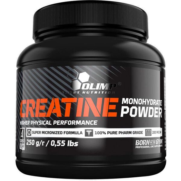 olimp creatine monohydrate powder 250 grammi neutro