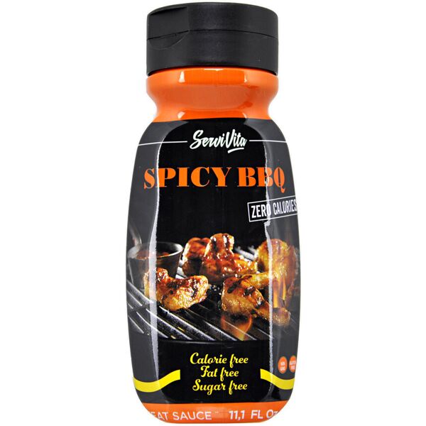 servivita bbq sauce spicy 320ml spicy bbq