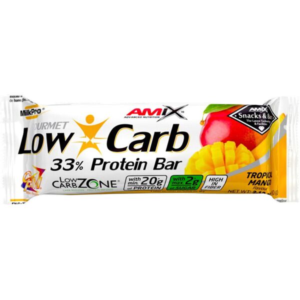 amix low carb protein bar 1 barretta da 60 grammi cocco e cioccolato