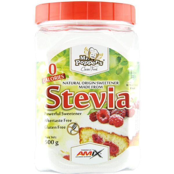 amix mr. popper's - stevia 500 grammi