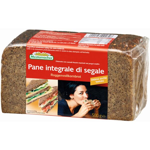 mestemacher pane integrale di segale 500 grammi