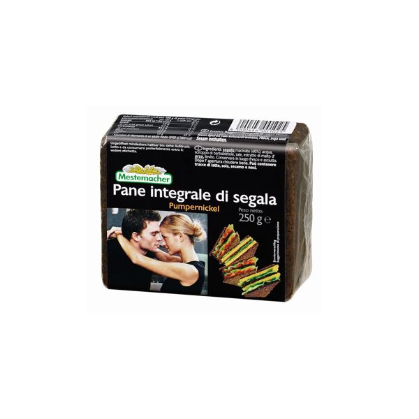 mestemacher pane integrale di segale 250 grammi - black