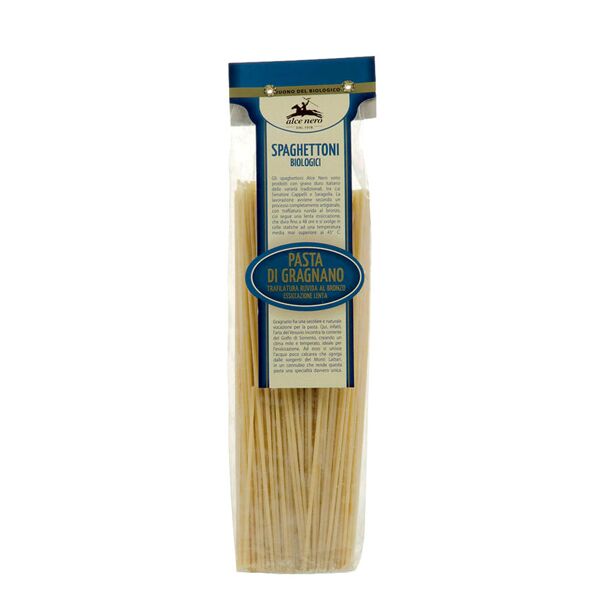 alce nero spaghettoni pasta di gragnano i.g.p. 500 grammi
