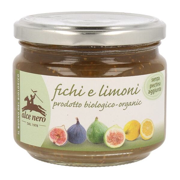 alce nero composta di fichi e limoni 270 grammi