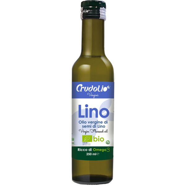 crudolio olio di semi di lino biologico 250 ml