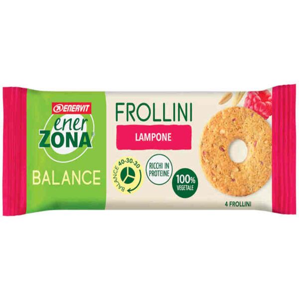 enerzona balance - frollini 1 confezione da 4 biscotti cacao intenso