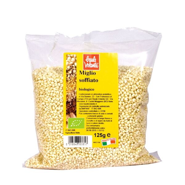 baule volante cereali soffiati - miglio soffiato 125 grammi