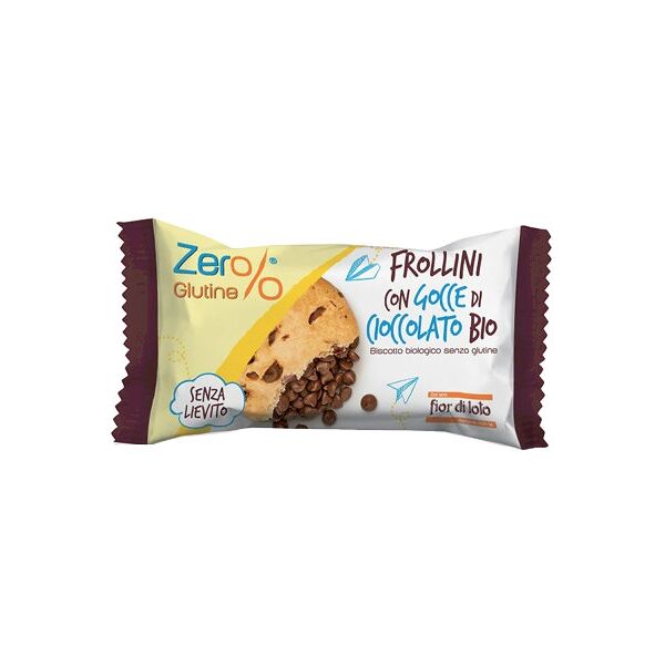 fior di loto zero% glutine - frollini con gocce di cioccolato bio 70 grammi