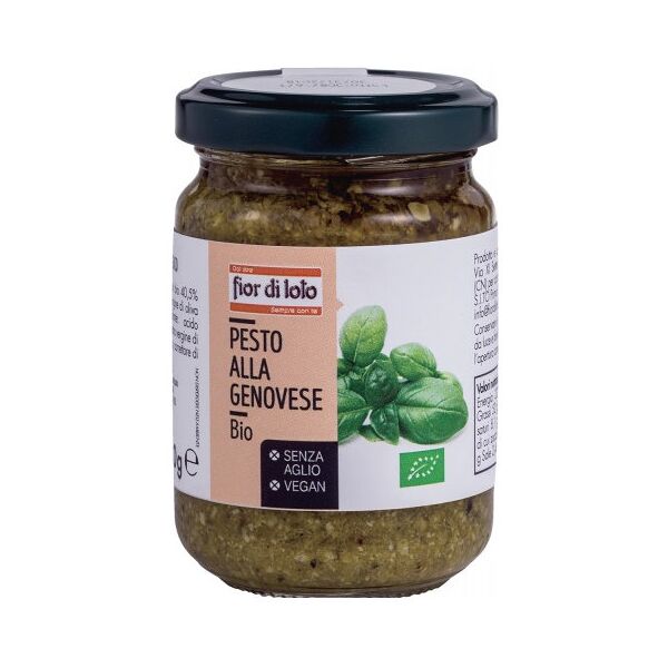 fior di loto pesto alla genovese bio 130 grammi