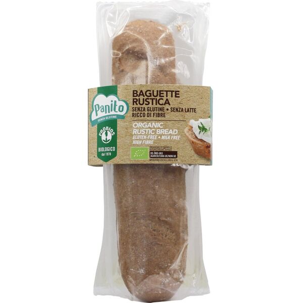 probios panito - baguette rustica 160 grammi