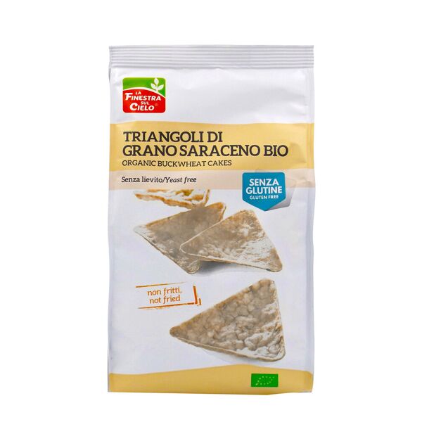 la finestra sul cielo triangoli di grano saraceno bio 100 grammi