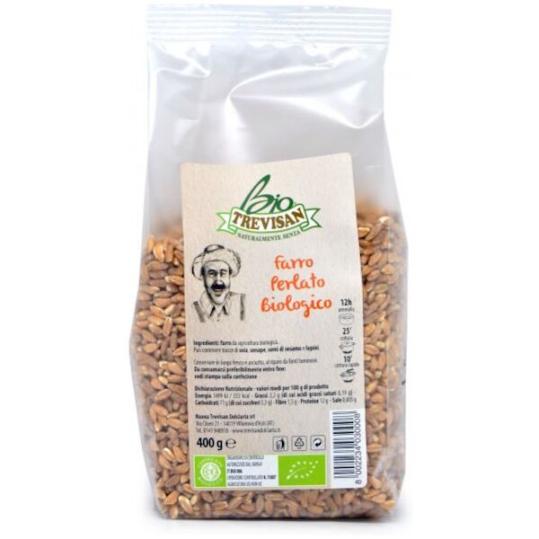 trevisan farro perlato biologico 400 grammi