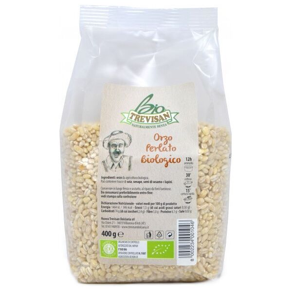 trevisan orzo perlato biologico 400 grammi