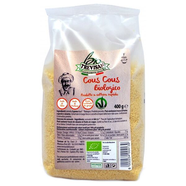 trevisan cous cous biologico 400 grammi