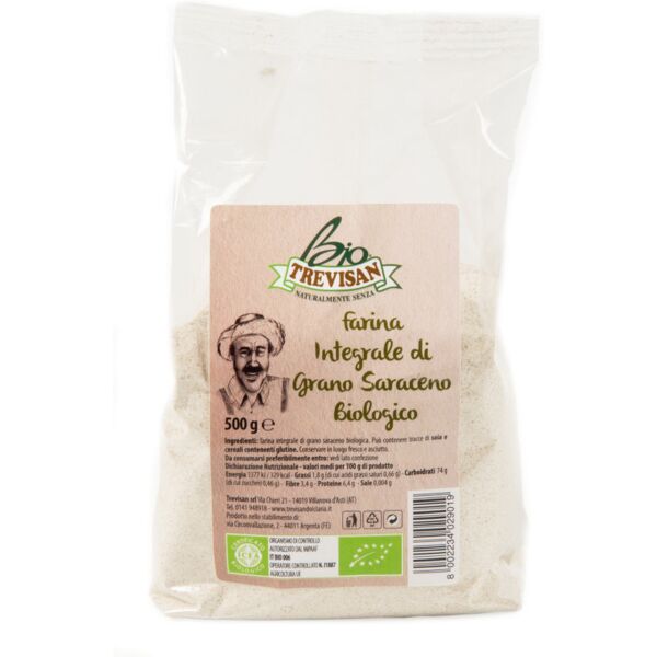 trevisan farina di grano saraceno biologico 500 grammi