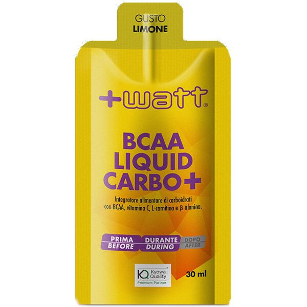 +watt bcaa liquid carbo+ 30ml limone