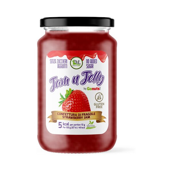 daily life gonuts! - jam n jelly 280 grammi frutti rossi