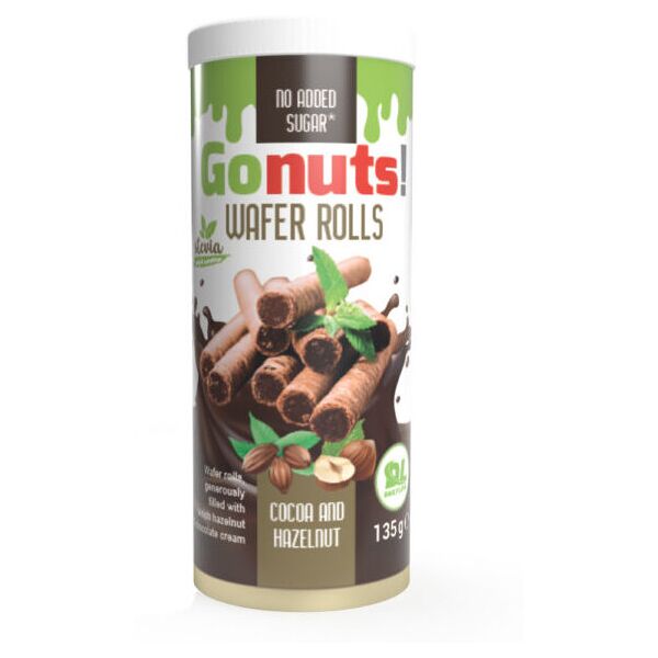 daily life gonuts! - wafer rolls 135 grammi cocoa & hazelnut