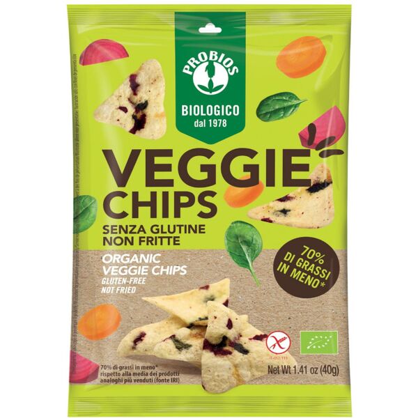 probios veggie chips 40 grammi