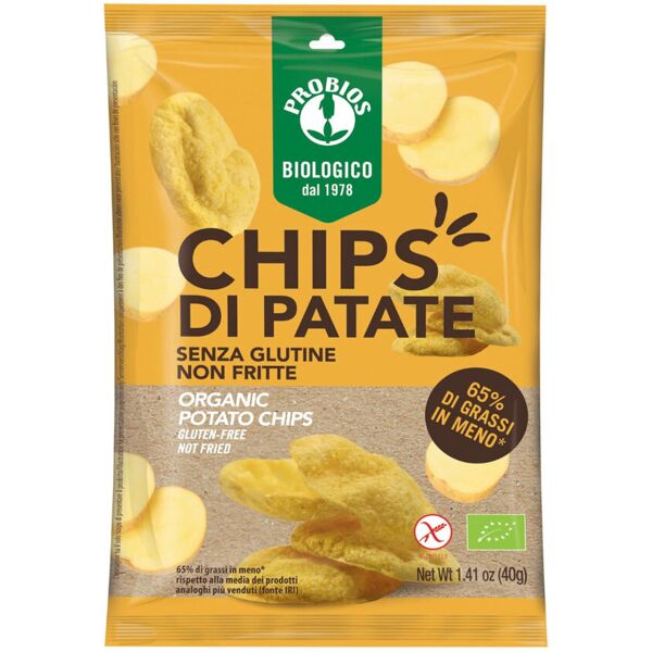 probios chips di patate 40 grammi