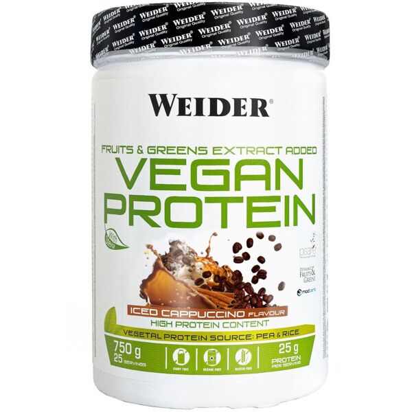 weider vegan protein 750 grammi cappuccino