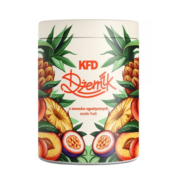 kfd dzemtk - confettura low carb frutti esotici 1000 grammi