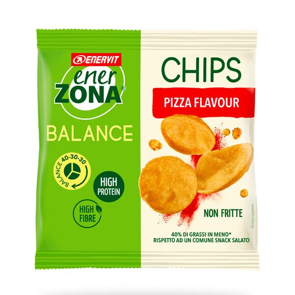enerzona chips 14 sacchetti da 23 grammi pizza