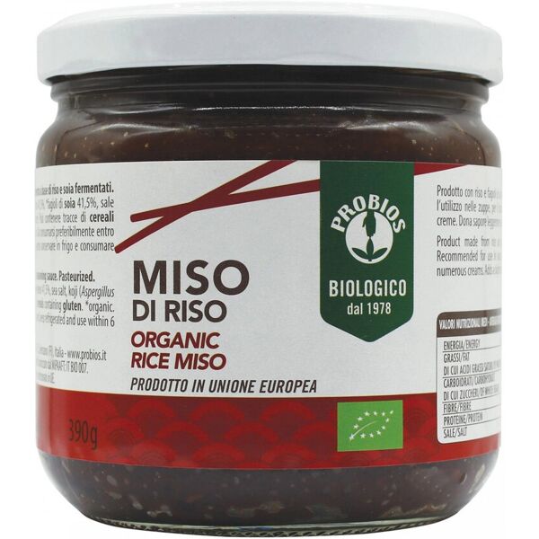 probios miso di riso 390 grammi