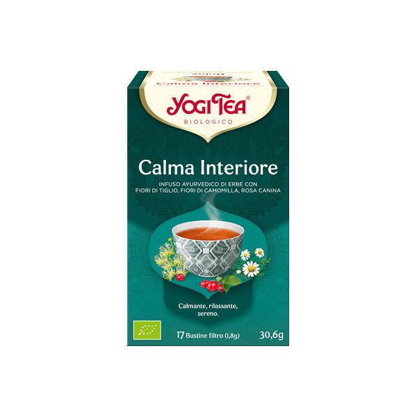 yogi tea - calma interiore 17 bustine da 1,8 grammi