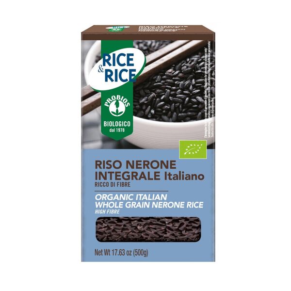probios rice & rice - riso nerone 500 grammi