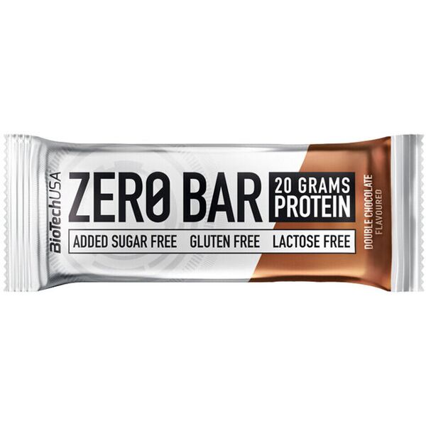 biotech usa zero bar 1 barretta da 50 grammi cioccolato caramel