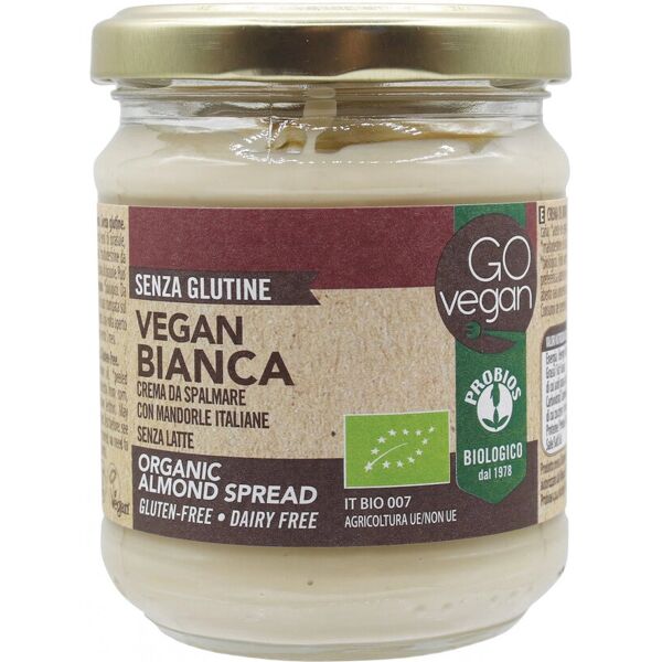 probios go vegan! - vegan ciock bianca 200 grammi