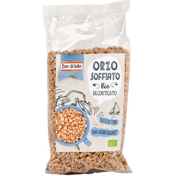 fior di loto orzo decorticato soffiato biologico 125 grammi