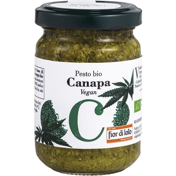 fior di loto pesto alla canapa biologico 130 grammi